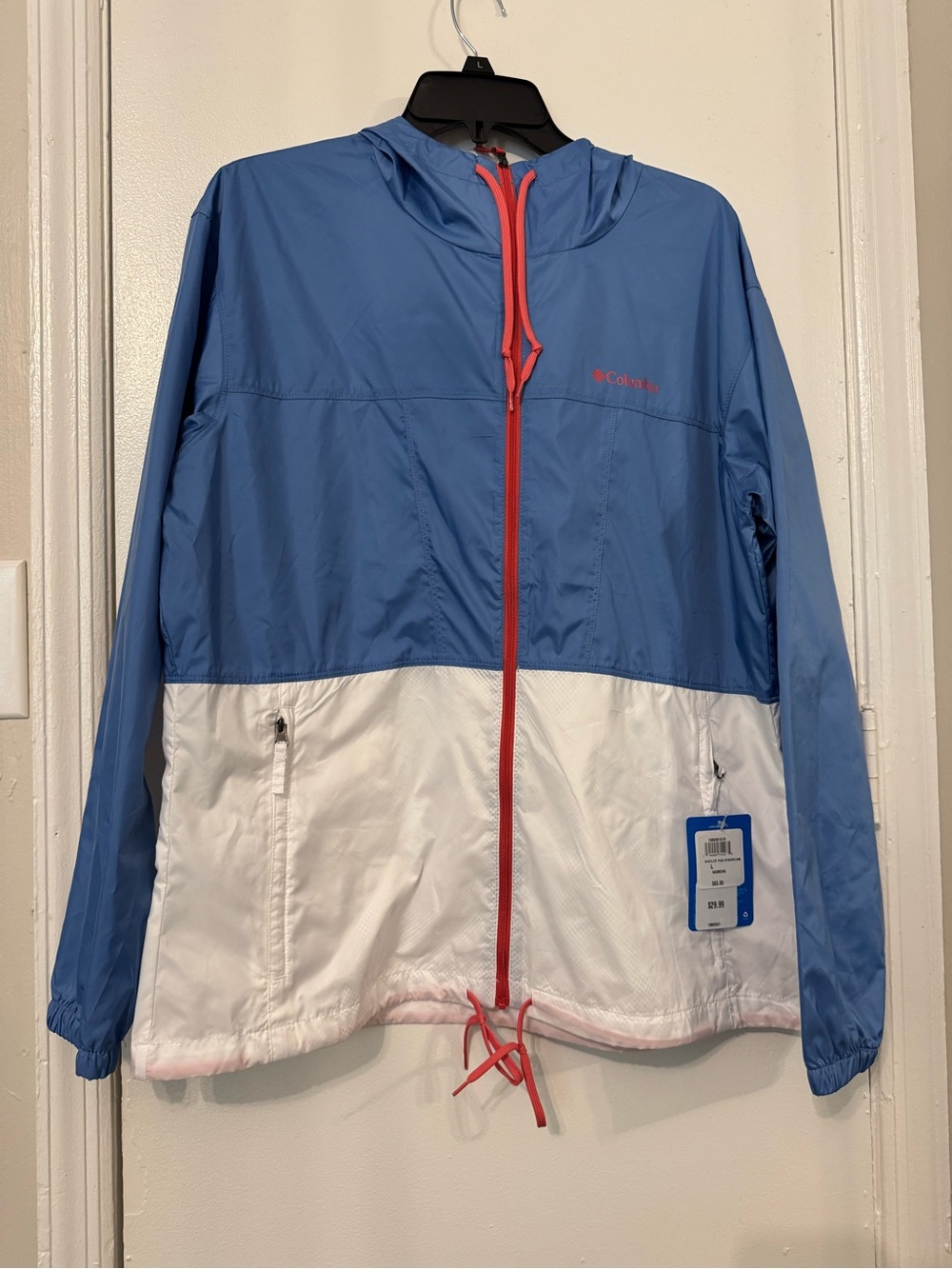 Columbia Wheeler Peak Windbreaker Jacket Size L